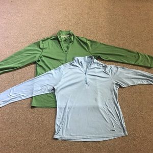 Patagonia and Eastern Mountain Sports base layer